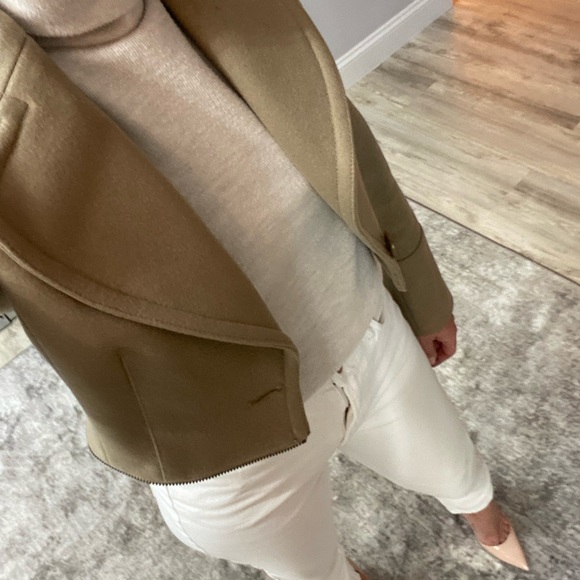 Wool blend coat/jacket with detachable bottom XS - Picture 11 of 12